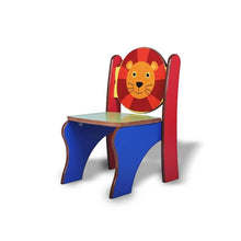 Load image into Gallery viewer, Brilla Wooden Kids Chairs - Durable & Fun Themed Kids Seating Solution