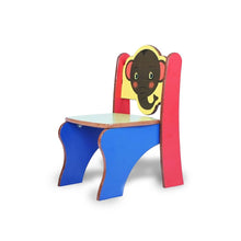 Load image into Gallery viewer, Brilla Wooden Kids Chairs - Durable & Fun Themed Kids Seating Solution
