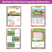 Load image into Gallery viewer, Preschool Books for LKG - Bright Book of Composite Mathematics - Brilla: One-Stop Solution for Preschool Resources