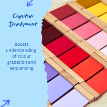 Load image into Gallery viewer, Montessori Materials - Premium Wooden Tertiary Color Tablets for Kids