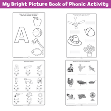 Load image into Gallery viewer, Preschool Books for LKG - Bright Book of Phonics Activity. - Brilla: One-Stop Solution for Preschool Resources