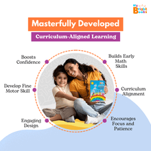 Load image into Gallery viewer, Preschool Books for LKG -Bright Book of Number Tracing (Activity Book) - Brilla: One-Stop Solution for Preschool Resources