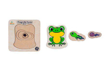Load image into Gallery viewer, Wooden Multilayered Pick and Place Puzzle for Life Cycle- Variations