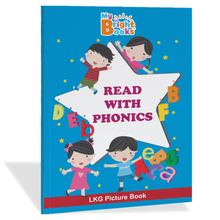 Load image into Gallery viewer, Preschool Books for LKG - Read with Phonics Picture Book. - Brilla: One-Stop Solution for Preschool Resources