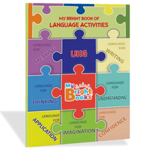 Load image into Gallery viewer, Preschool Books for UKG - My Bright Book of Language Activity - Brilla: One-Stop Solution for Preschool Resources