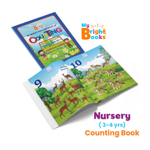 Load image into Gallery viewer, Preschool Books for Nursery - My Picture Book of Counting