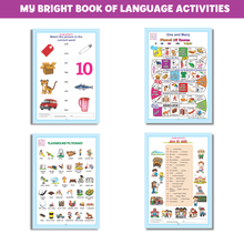 Load image into Gallery viewer, Preschool Books for UKG - My Bright Book of Language Activity - Brilla: One-Stop Solution for Preschool Resources