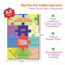 Load image into Gallery viewer, Preschool Books for UKG - My Bright Book of Language Activity - Brilla: One-Stop Solution for Preschool Resources