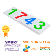 Load image into Gallery viewer, Montessori Large Number Cards 1 to 1000 big Cards with training Video (RFQ) - Brilla: One-Stop Solution for Preschool Resources