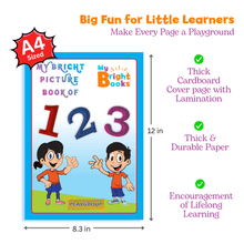 Load image into Gallery viewer, Preschool Books for Playgroup - My Bright Book of 123 - Brilla: One-Stop Solution for Preschool Resources