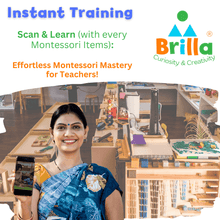 Load image into Gallery viewer, Montessori Large Number Cards 1 to 1000 big Cards with training Video (RFQ) - Brilla: One-Stop Solution for Preschool Resources