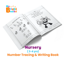 Load image into Gallery viewer, Preschool Books for Nursery - Number Tracing & Writing (Activity Book)