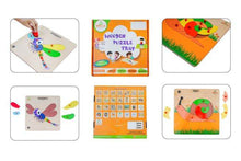 Load image into Gallery viewer, Brilla Wooden Educational Pick & Fix Jigsaw Puzzle for kids Dragon Fly & Snail with Scan & Learn (Set of 2) - Brilla: One-Stop Solution for Preschool Resources