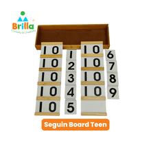 Load image into Gallery viewer, Montessori Materials: Montessori Seguin Board Teen for Early Learning