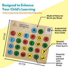Load image into Gallery viewer, Montessori Materials Wooden Alphabet Toys - Capital & Small Letters