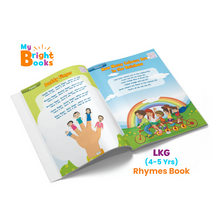 Load image into Gallery viewer, Preschool Books for LKG - Bright Picture Book of Rhymes.