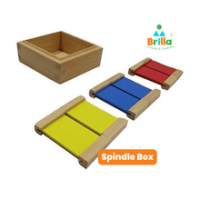 Load image into Gallery viewer, Montessori Materials -Montessori Spindle Box for Color Recognition