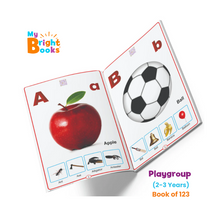 Load image into Gallery viewer, Preschool Books for Playgroup - My Bright Picture Book of ABC