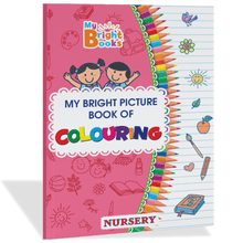 Load image into Gallery viewer, Preschool Books for Nursery - My Bright Picture Book of Colouring. - Brilla: One-Stop Solution for Preschool Resources