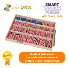 Load image into Gallery viewer, Montessori Material - Movable Alphabet for Early Language Learning