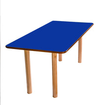 Load image into Gallery viewer, Brilla Wooden Classroom Table (6 Seater - Rectangle shape) for Preschools
