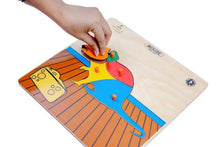 Load image into Gallery viewer, Brilla Wooden Educational Pick & Fix Jigsaw Puzzle for kids House and Mouse (Set of 2) with Scan & Learn - Brilla: One-Stop Solution for Preschool Resources