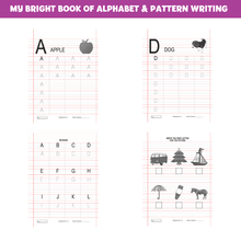 Load image into Gallery viewer, Preschool Books for Nursery - Alphabet & Pattern Writing (Activity Book). - Brilla: One-Stop Solution for Preschool Resources