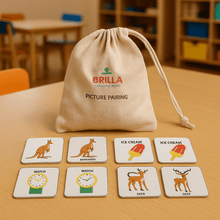 Load image into Gallery viewer, Montessori Materials - BRILLA Wooden Picture Pairing Toy - Brilla: One-Stop Solution for Preschool Resources