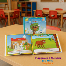 Load image into Gallery viewer, Preschool Books for Playgroup & Nursery-Bright Picture Book of Stories - Brilla: One-Stop Solution for Preschool Resources