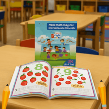Load image into Gallery viewer, Preschool Books for LKG - Bright Book of Composite Mathematics - Brilla: One-Stop Solution for Preschool Resources
