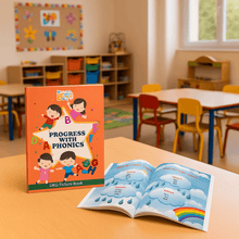 Load image into Gallery viewer, Preschool Books for UKG - Progress with Phonics. - Brilla: One-Stop Solution for Preschool Resources