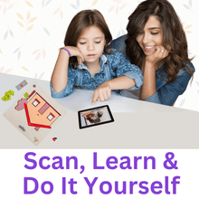 Load image into Gallery viewer, Wooden Puzzle - Educational Pick & Fix House with Scan & Learn - Brilla: One-Stop Solution for Preschool Resources