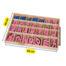 Load image into Gallery viewer, Montessori Moveable Alphabet (RFQ) - Brilla: One-Stop Solution for Preschool Resources