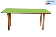 Load image into Gallery viewer, Brilla Wooden Classroom Table (6 Seater - Rectangle shape) for Preschools (RFQ) - Brilla: One-Stop Solution for Preschool Resources