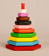Load image into Gallery viewer, Build A Tower Stacking Tower for Kids