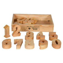 Load image into Gallery viewer, Montessori Materials Wooden Jumbo Numbers 1 to 10 in Wooden Box