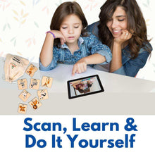 Load image into Gallery viewer, Montessori materials for Kids - Animal & Baby Wooden Matching Cards