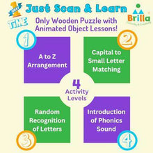 Load image into Gallery viewer, Montessori Materials Wooden Alphabet Toys - Capital & Small Letters