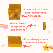 Load image into Gallery viewer, Montessori Dynamic Cubes and Squares with training Video, BIS Approved (RFQ) - Brilla: One-Stop Solution for Preschool Resources