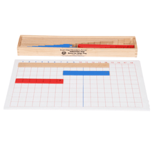 Load image into Gallery viewer, Montessori Material -Subtraction Strip Board for Kids 50-70 characters