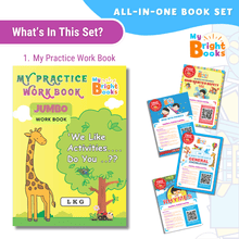 Load image into Gallery viewer, Preschool Books for LKG Book Set T1, Preschool Books (RFQ) - Brilla: One-Stop Solution for Preschool Resources