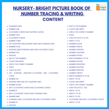 Load image into Gallery viewer, Preschool Books for Nursery - Number Tracing & Writing (Activity Book) - Brilla: One-Stop Solution for Preschool Resources