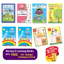 Load image into Gallery viewer, Preschool Books for Complete Nursery Books Set – Essential for 2-3 Yrs - Brilla: One-Stop Solution for Preschool Resources