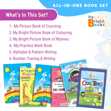 Load image into Gallery viewer, Preschool Books for Complete Nursery Books Set – Essential for 2-3 Yrs - Brilla: One-Stop Solution for Preschool Resources