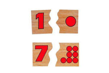 Load image into Gallery viewer, Brilla Wooden Preschool Activity material Counting Dot Pairing Set - Brilla: One-Stop Solution for Preschool Resources