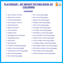 Load image into Gallery viewer, Preschool Books for Playgroup - My Bright Picture Book of Colouring. - Brilla: One-Stop Solution for Preschool Resources