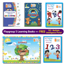 Load image into Gallery viewer, Preschool Books for Playgroup Book Set - T2 | Preschool Books - Brilla: One-Stop Solution for Preschool Resources