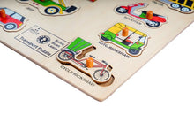 Load image into Gallery viewer, Wooden Educational Puzzle - Learning Transportation with Scan &amp; Learn
