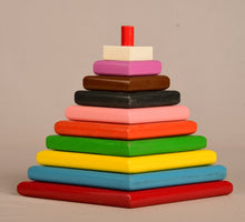 Load image into Gallery viewer, Build A Tower Stacking Tower for Kids