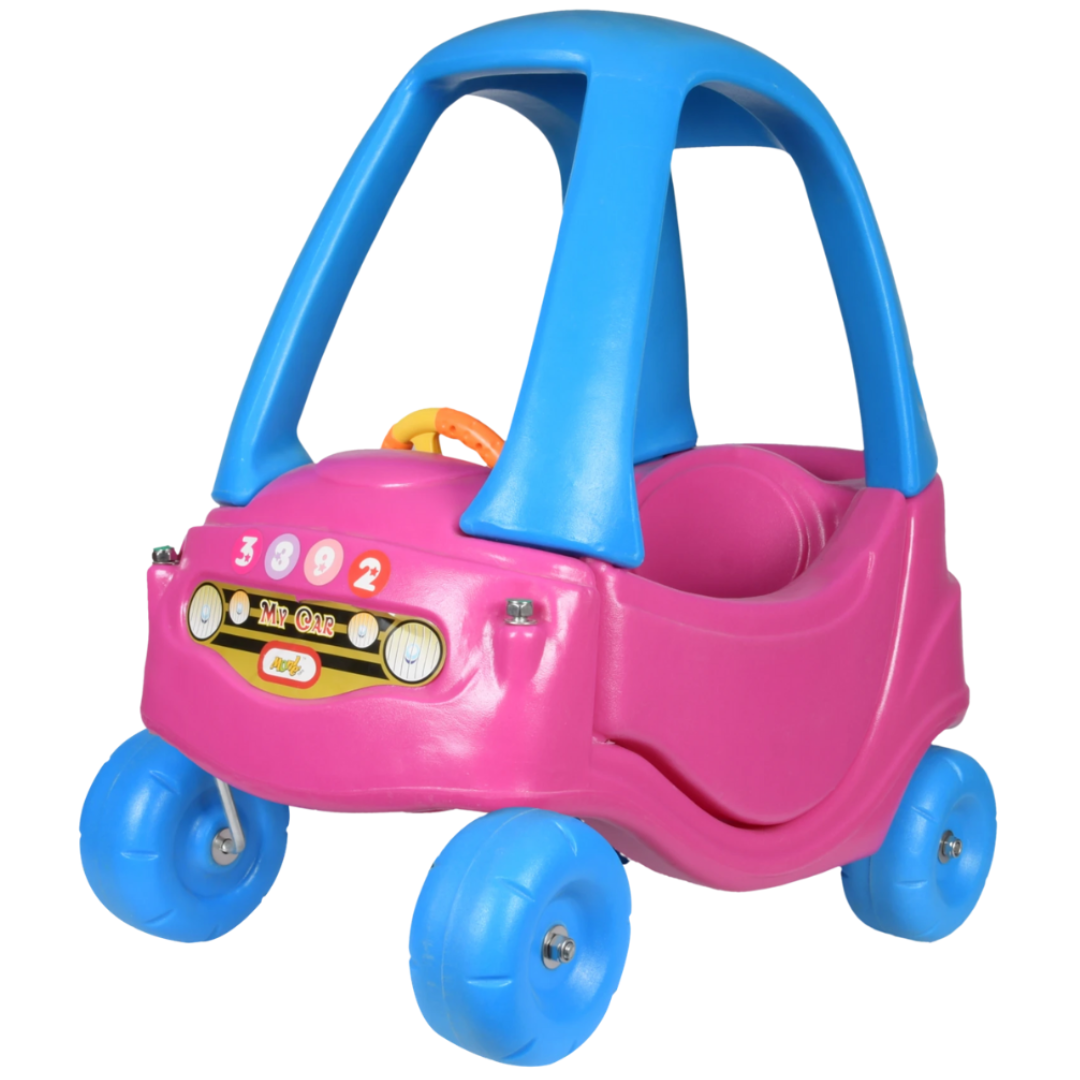 Large plastic shop toy car